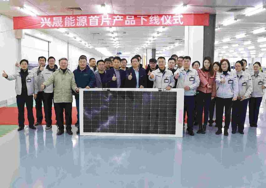 Jiangsu X-solar Green Building Technology Co., Ltd. línea de producción del fabricante