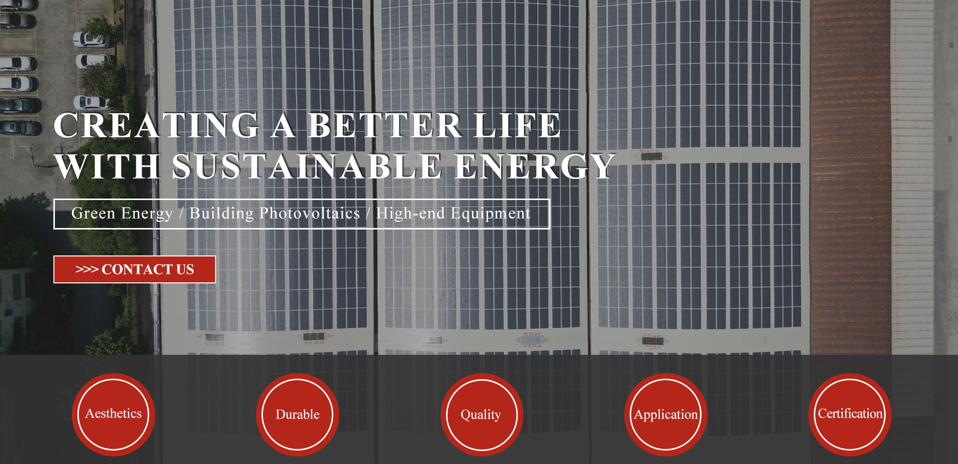 calidad Panel solar BIPV fábrica