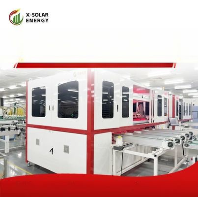 Línea de producción de paneles solares flexibles de tres en uno con distancia de cuerda ajustable 2 mm - 6 mm