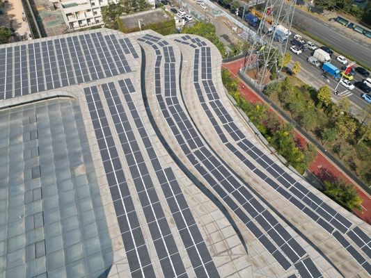 Peso ligero Panel de energía solar módulos solares BIPV Célula eléctrica Topcon Hjt módulos 580W material solar flexible semi-suave