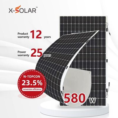 Optimum Voltage de funcionamiento 44.19 V Glory Solar Motorhome 400W Panel fotovoltaico semiflexible para vehículos recreativos y yates marinos Balcón Sistemas fotovoltaicos