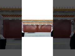 Tejas planas BIPV 35W / 87W Sistema de techado de tejas solares planas de vidrio