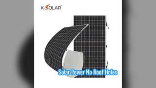 Kit Solar Flexible Sin Penetración en Tejado 560W Potencia